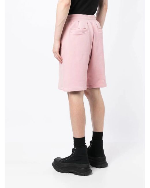 メンズ Moschino トラックショーツ Pink