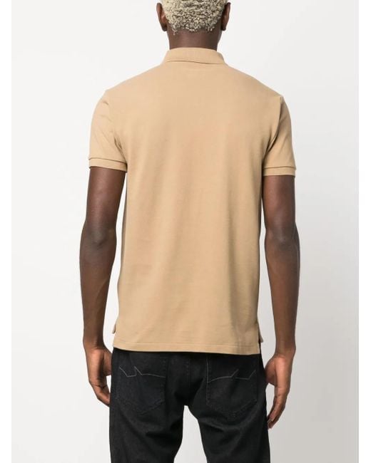 Polo Ralph Lauren Natural Short-Sleeve Knit Polo Shirt for men