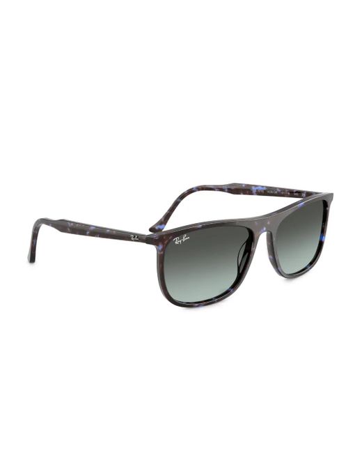Ray-Ban スクエアフレーム サングラス Gray