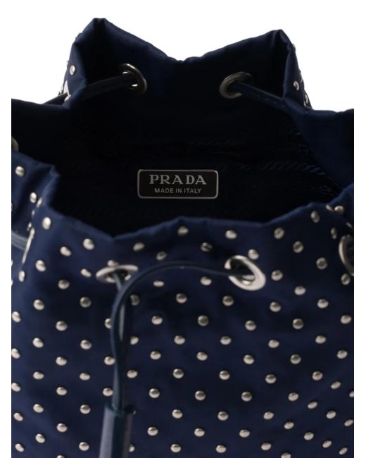 Prada Blue Re-Nylon Mini-Tasche