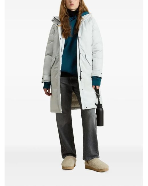 Woolrich White "Cloud" Coat
