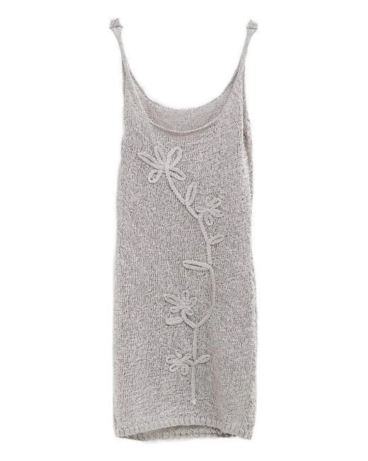 【関税込み】Paloma Wool グレー Merlo ミニドレス Gray Merlo Minidress by Paloma Wool on Sale
