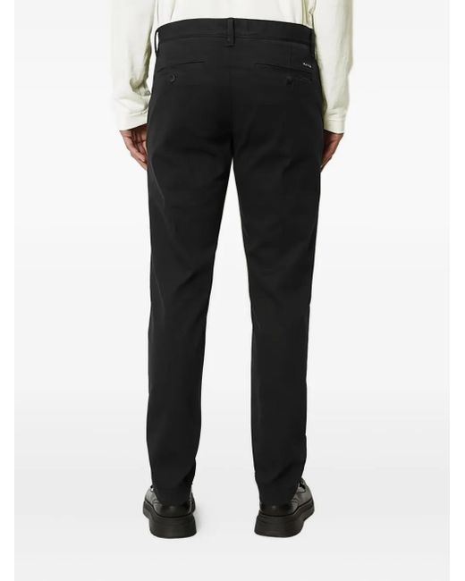 Marc O' Polo Black Tailored Trousers for men