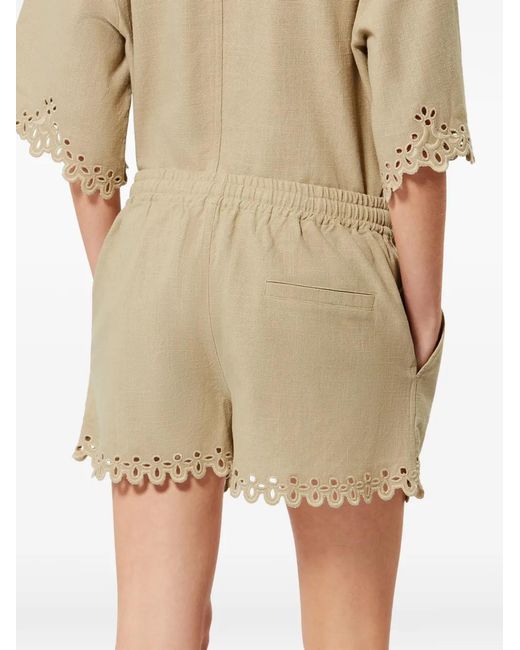 Isabel Marant Natural Cotton Shorts