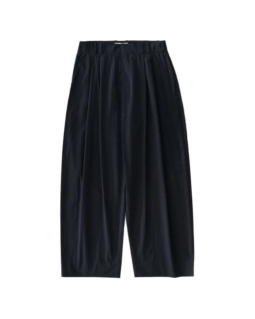 Studio Nicholson Blue Line Double Pleats Trousers for men