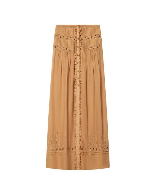 Isabel Marant Natural Loraine Skirt