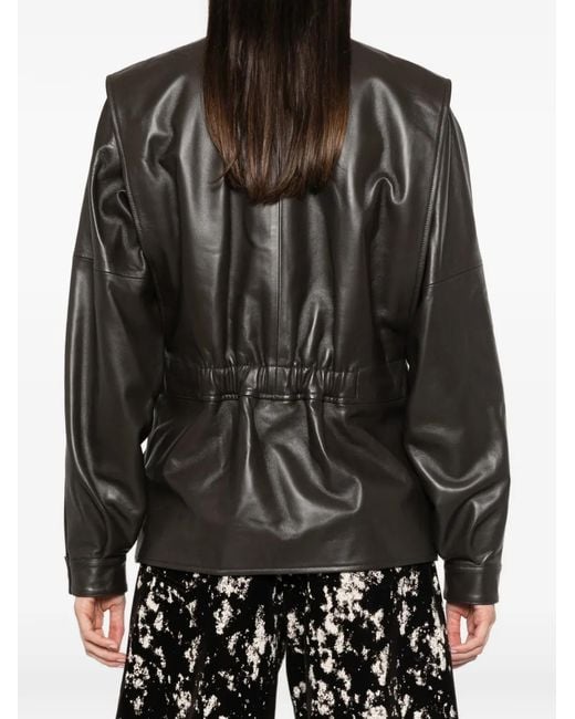 DARKPARK Brown Gianna Leather Jacket