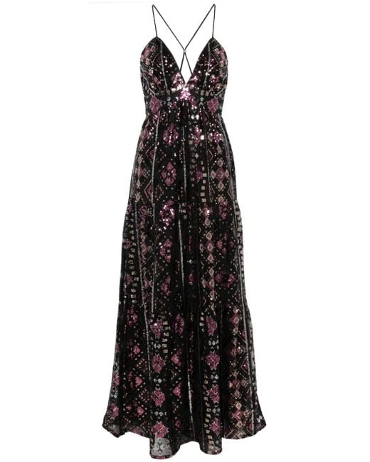 Ba&sh Black Penelope Maxi Dress