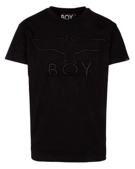 BOY London Embroidered Logo T-Shirt in Black for Men | Lyst