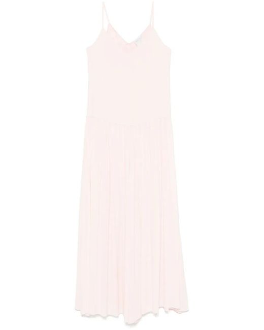 Forte_forte Pink Cady Maxi Dress