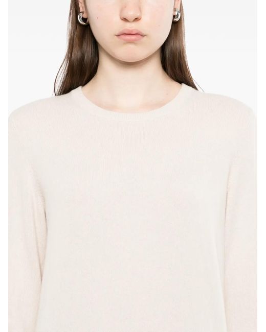 N.Peal Cashmere White Evie Jumper