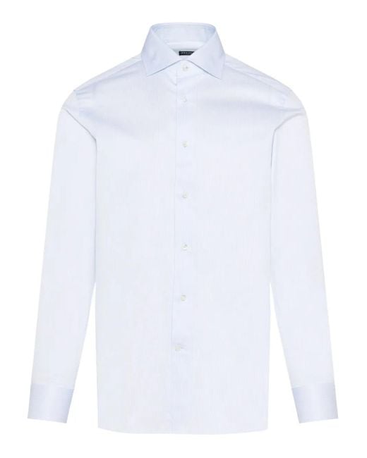 Zegna Klassisches Hemd in White für Herren