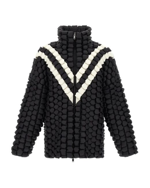 RAXXY 3d-structure Braided Nylon Jacket Blue