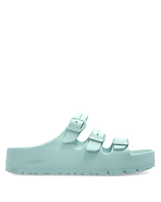 Birkenstock Green Florida Eva Flex Platform Sandals