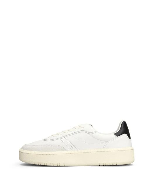 NPPN White Panelled Sneakers for men