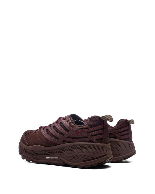Hoka One One Brown Stinson Evo Trainers for men