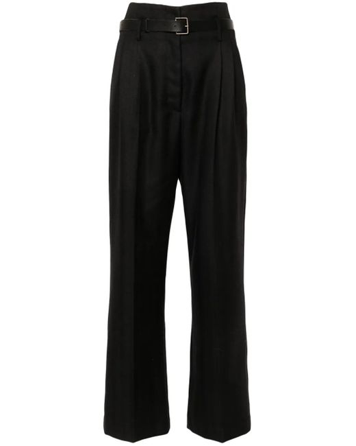 Pantalon De Costume À Chevrons Forte Forte en coloris Black