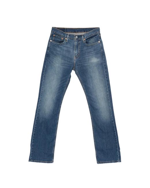 Levi's Blue 527 Slim-Fit Bootcut Jeans for men