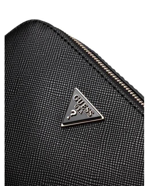 Guess Black Chain Strap Cross Body Bag