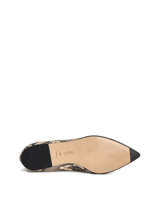 Aeyde White Flat Shoes