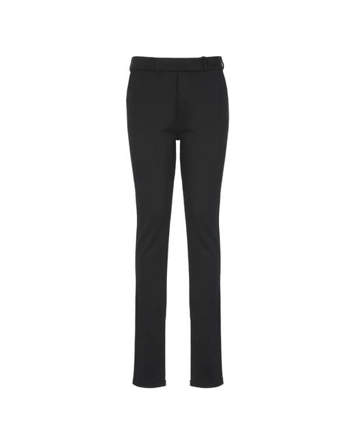 Coperni Black Inner-Hem Zip Trousers