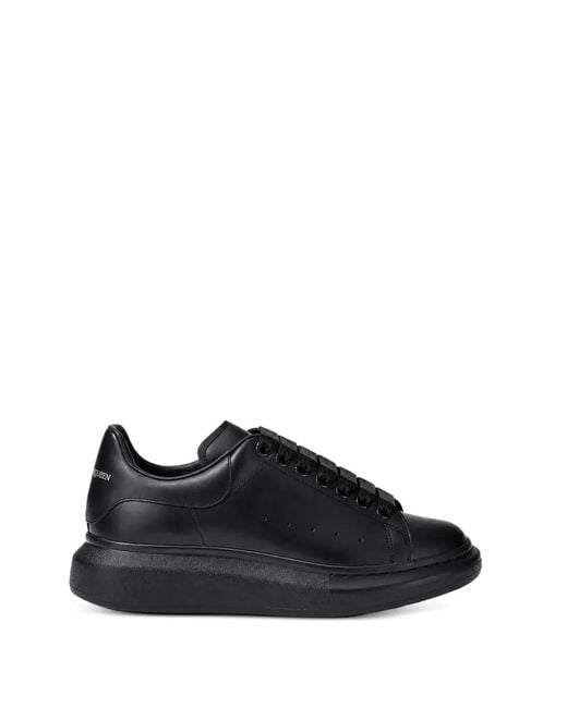McQueen Black Oversized Sneakers