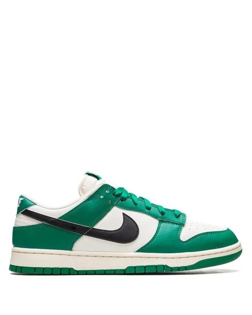 Nike Green Baskets Dunk Low Retro Se