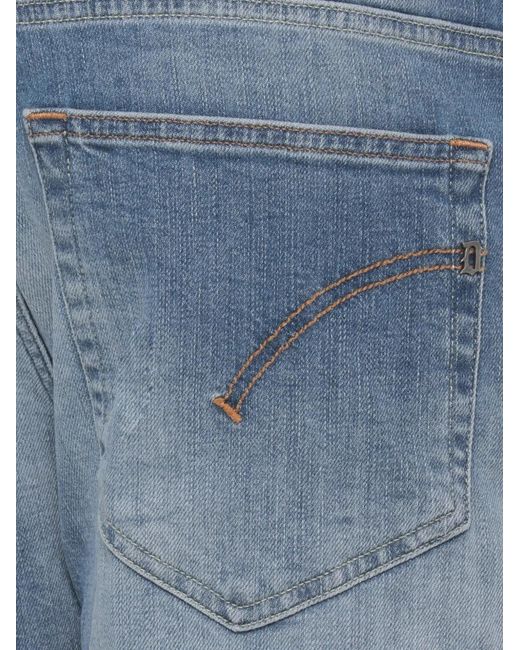 Dondup Blue Five-Pocket Denim Shorts for men
