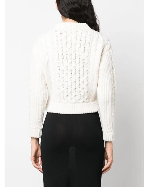Patou White Sweater