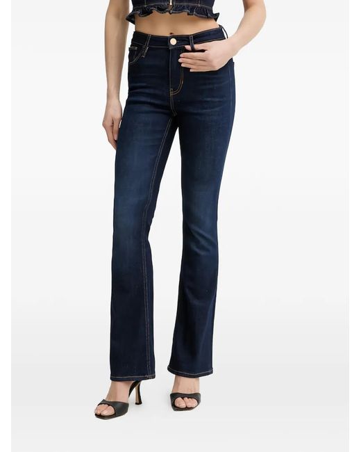 Vaqueros Con Parche Triangular Guess de color Blue