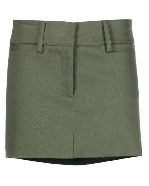 Blanca Vita Green Minirock Mit Verdecktem Verschluss