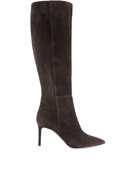 Notabene Black 75Mm Ran Suede Boots
