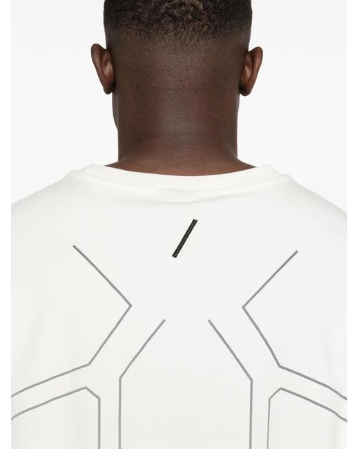 Thom Krom White Graphic-Print T-Shirt for men