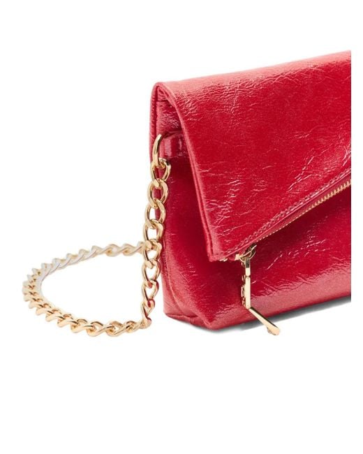 Liu Jo Red Glossy Shoulder Bag