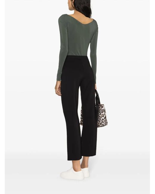 Max Mara ハイウエスト パンツ Black