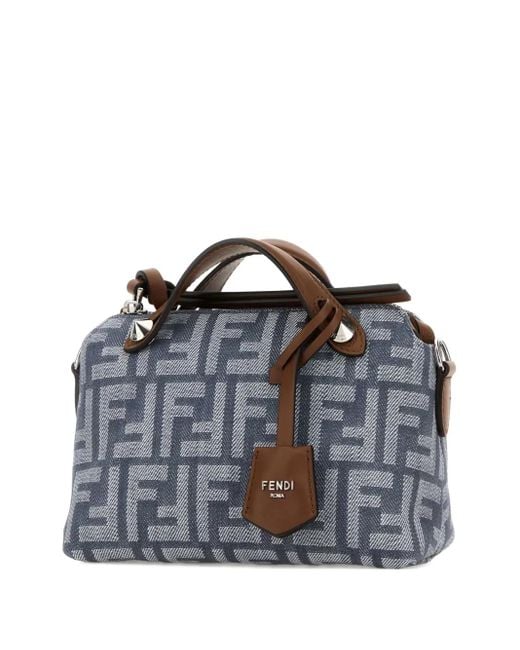 Fendi Blue Mini By The Way Handtasche