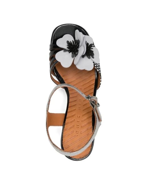 Chie Mihara White Sucre Sandals