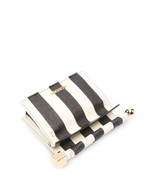 Jacquemus Multicolor Striped Mini Roll Bag