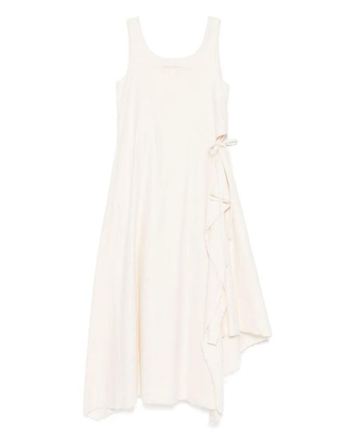 Forme D'expression White Cotton Dress