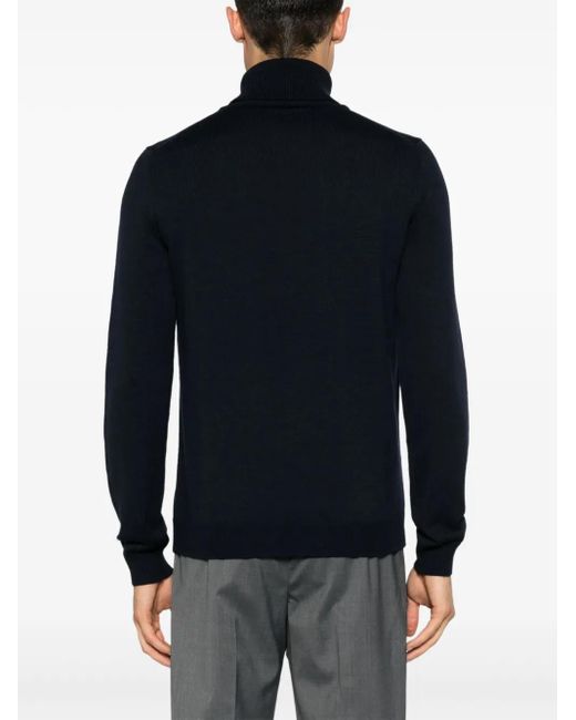Pull À Col Roulé Roberto Collina pour homme en coloris Black