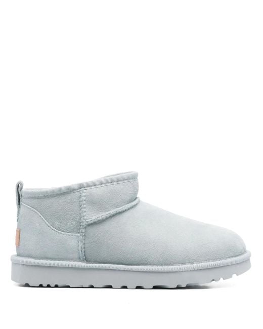 Ugg Gray Classic Ultra Mini Boots