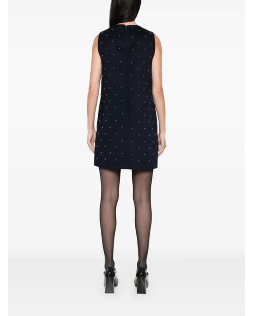 P.A.R.O.S.H. Jurk Met Studs in het Black