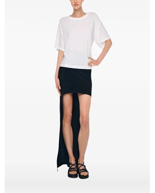 Norma Kamali White Short-Sleeve T-Shirt