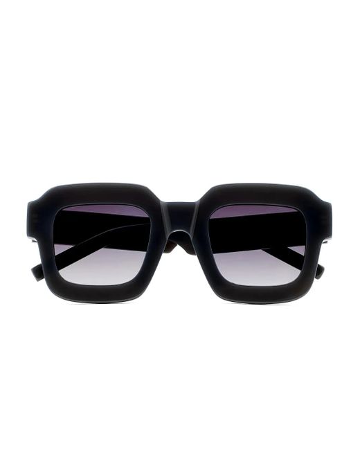 Kaleos Eyehunters Black Guthrie Square-Frame Sunglasses