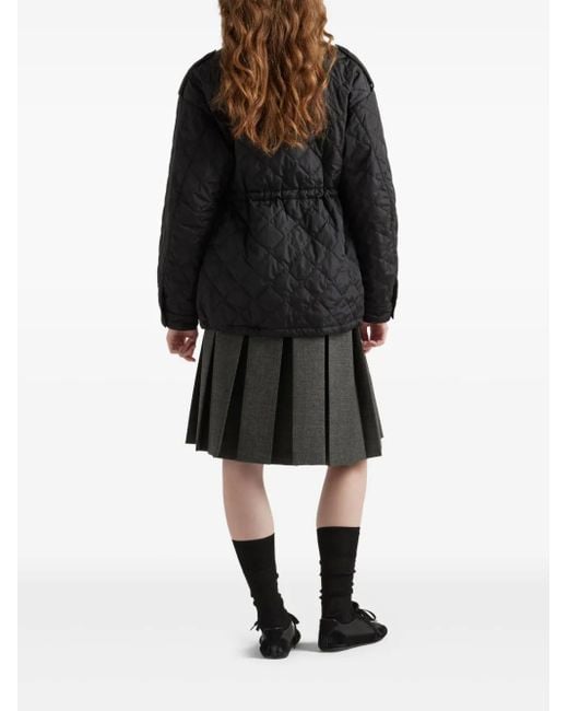 Prada Black Re-Nylon Blouson Jacket