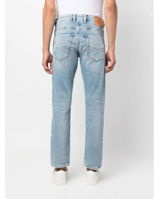 DIESEL Blue Krooley Tapered Joggjeans for men