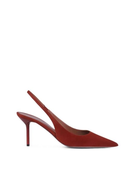 Paris Texas Red Lidia Slingback Pumps