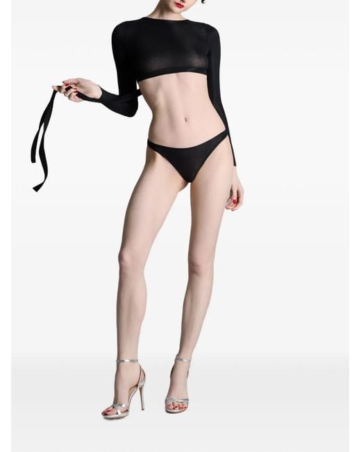 Maison Close Black La Femme Amazone Briefs