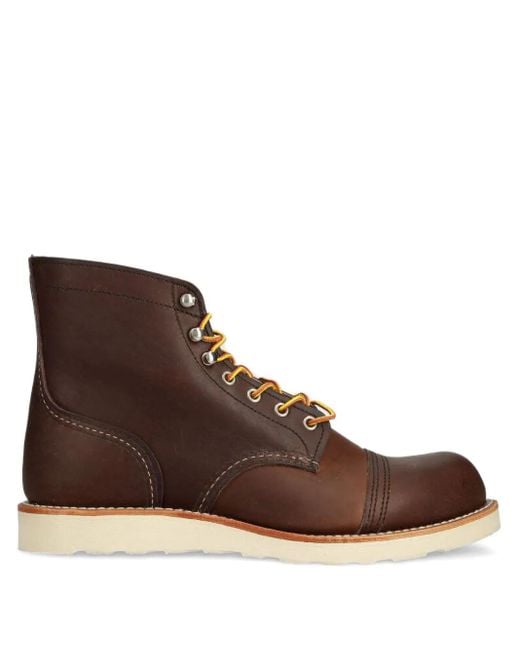 Red Wing Schnürstiefel Mit Angeschnittener Kappe in Brown für Herren