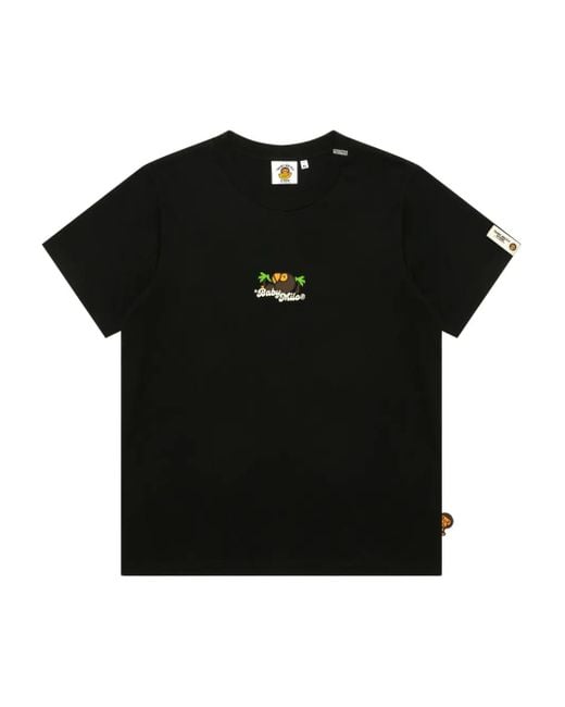 A Bathing Ape Black Cotton T-Shirt